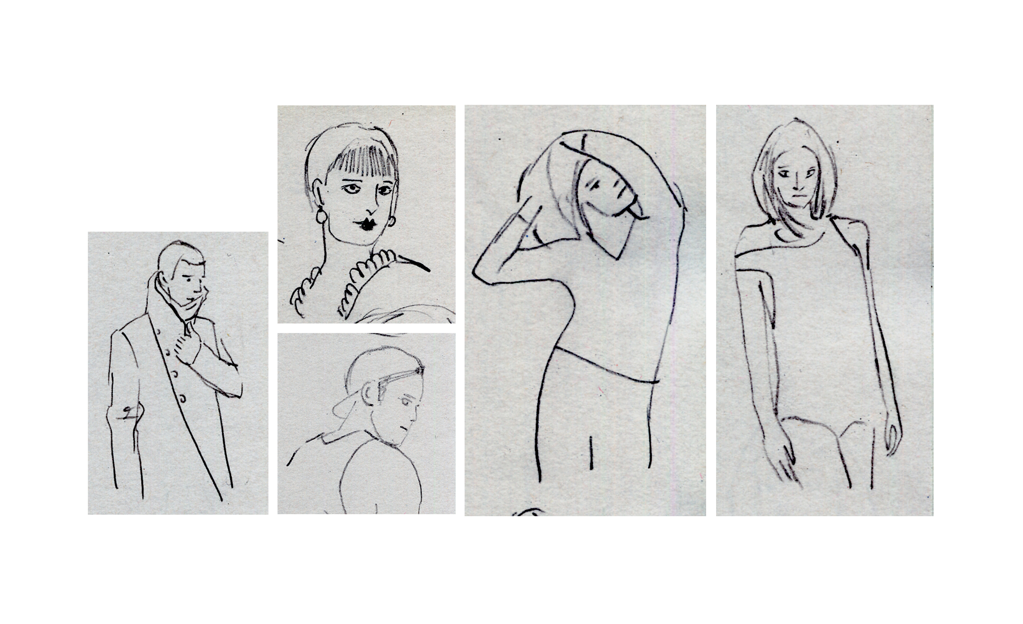 croquis-personnages